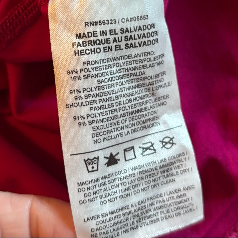Nike Pro Cool Youth Girls' Racerback Training Tank Top, Fuchsia, XS - Picture 4 of 6